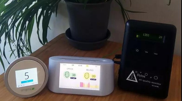 Review of air quality monitors and air pollution particle counters